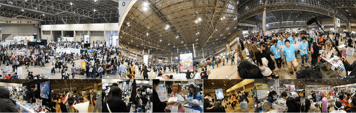 会場の様子・クリエイターX