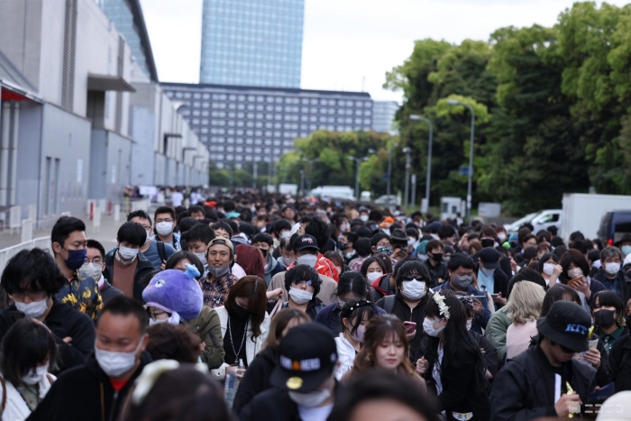 幕張メッセの様子