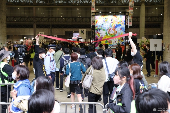 幕張メッセの様子