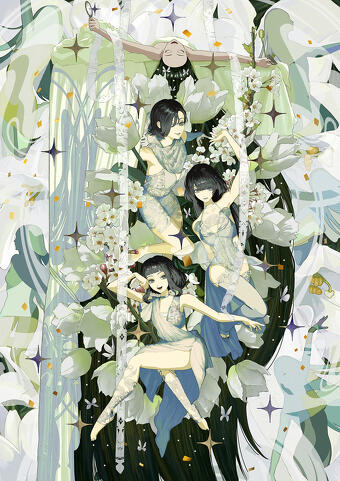 Illust: NUEROU / Maku ga Akaru yo (The Curtain Rises)