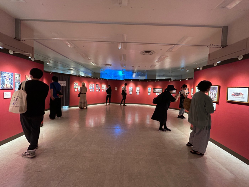 カバーアート展示