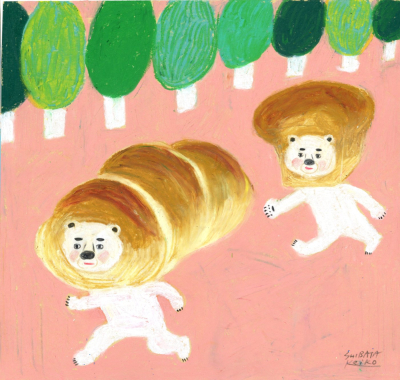 パンどろぼうの結城さんイラスト