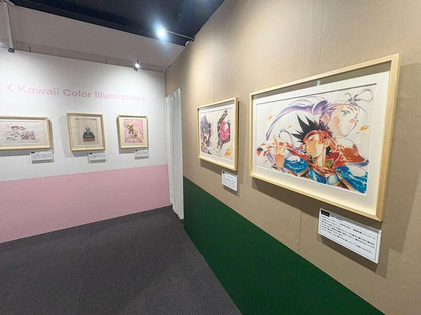 イラスト展示エリア3