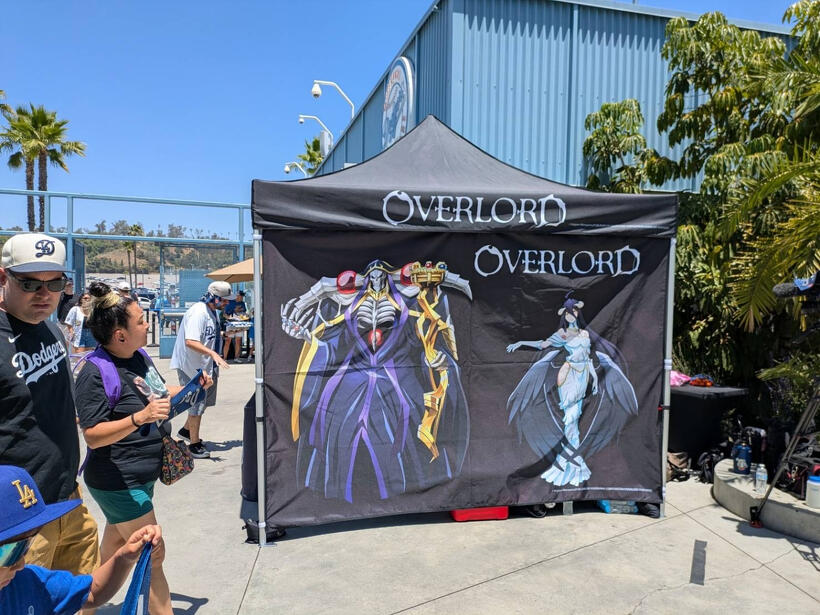 『オーバーロード』展示ブース