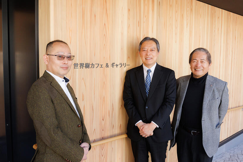 河田 聡さん　吉住 健一さん　谷 正行さん