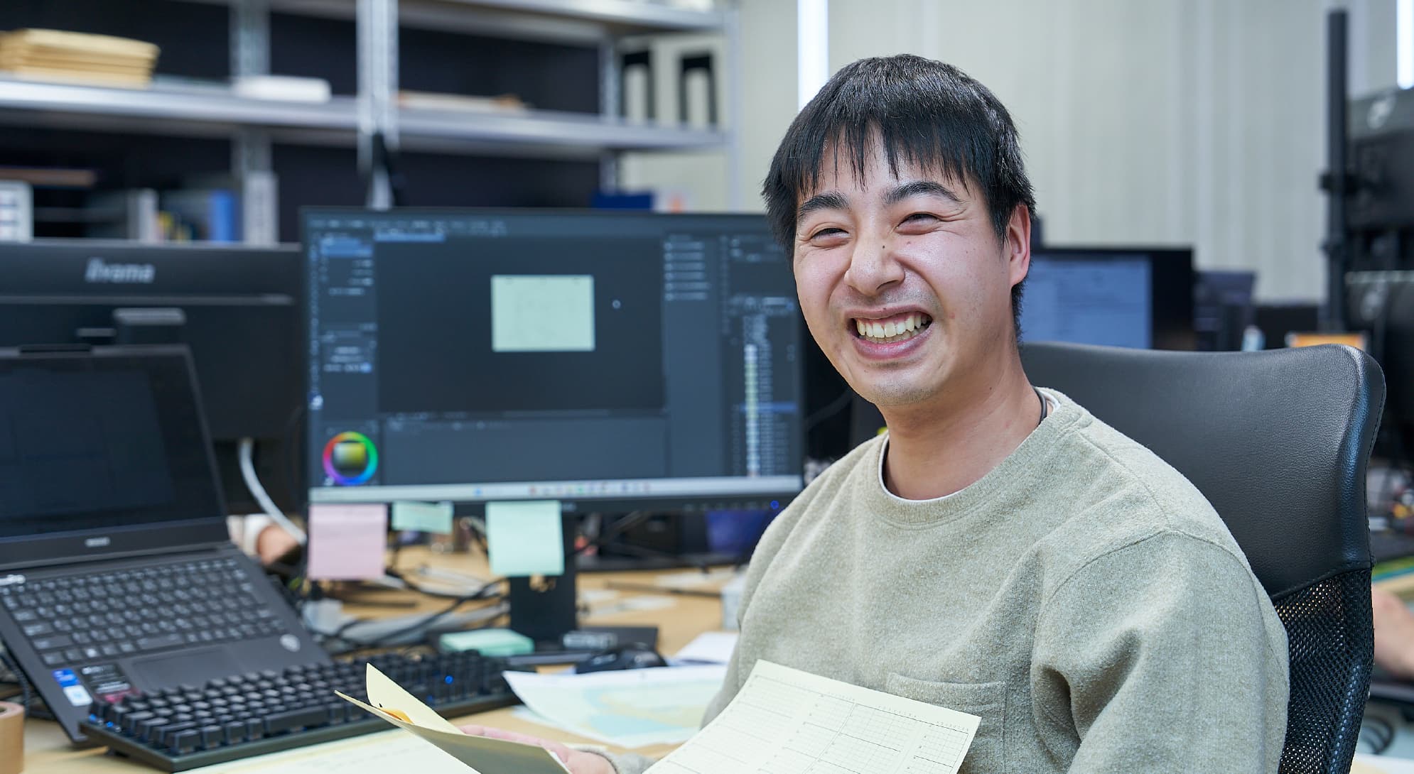 株式会社ベルノックスフィルムズ 制作進行 永井舜さんの画像03