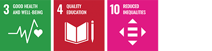 [Goal 3]Good Health and Well-Being/[Goal 4]Quality Education/[Goal 10]Reduced Inequalities